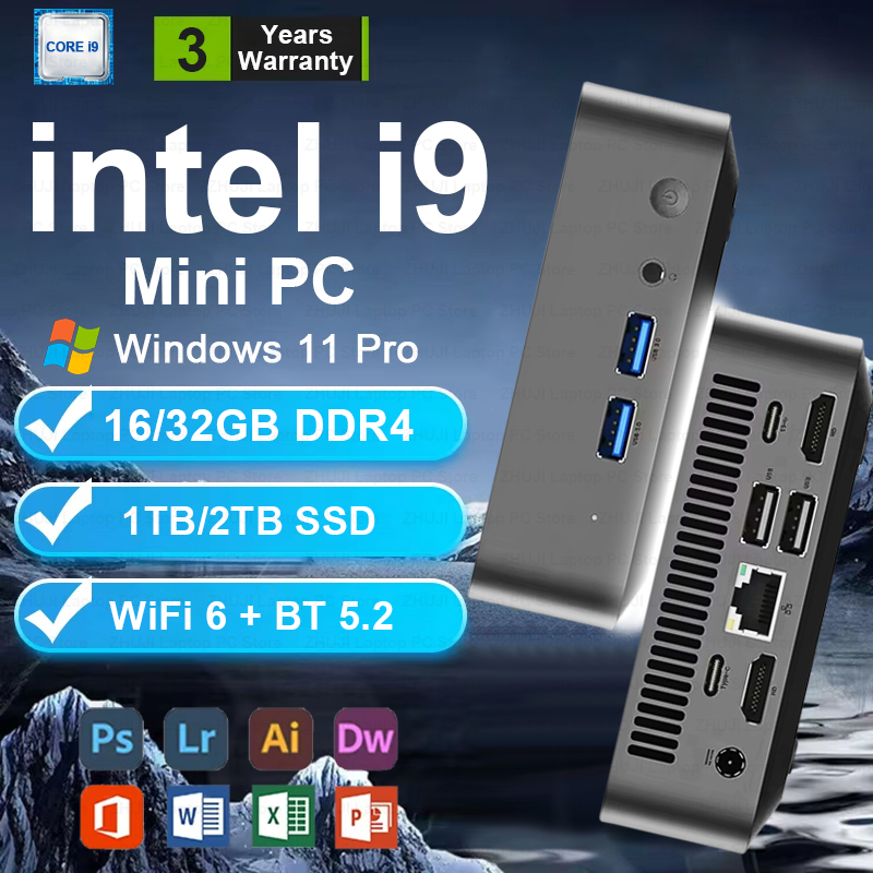 Pc Gaming Notebook - MINI PC Windows 11 Intel Core