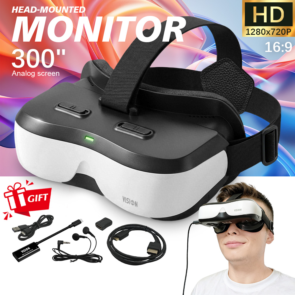 Portable Head Mounted Display  - Pc Gaming Simulator review and price