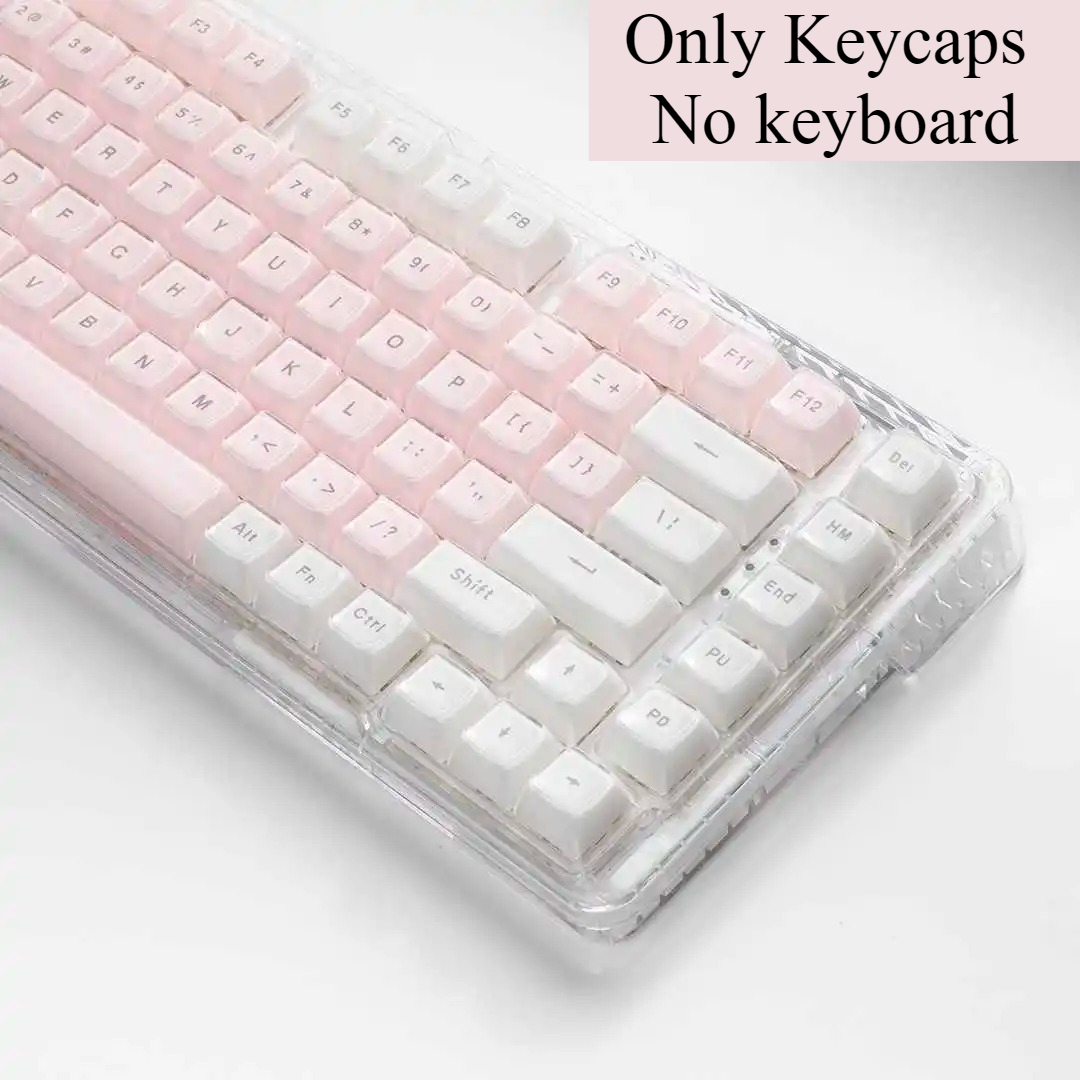 Crystal Transparent Keycaps Pi - Pc Gaming Fullset review and price