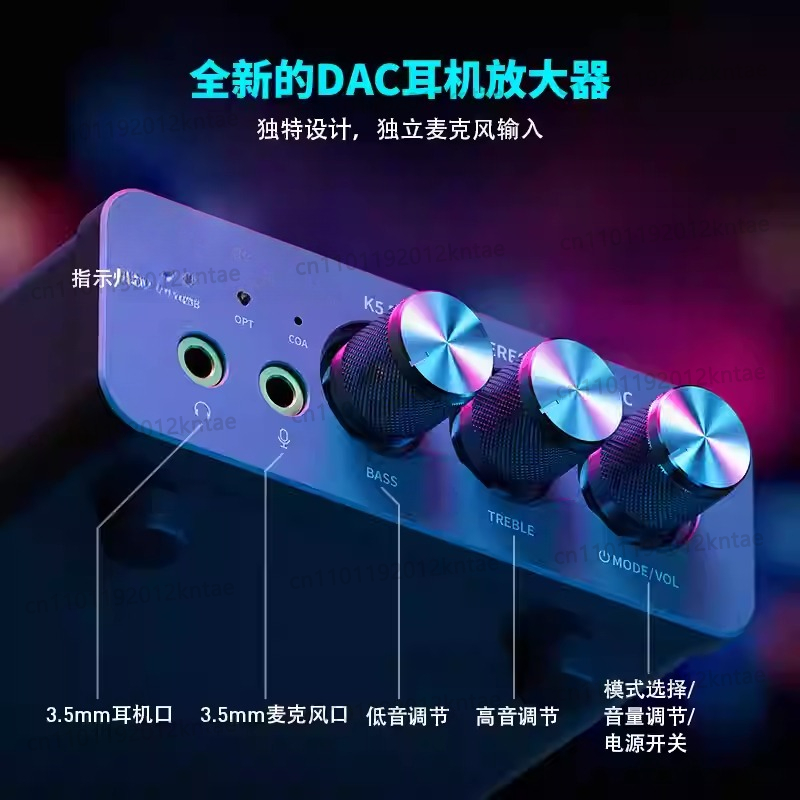 K5 PRO MINI Stereo DAC Headpho - Sound Card Usb review and price