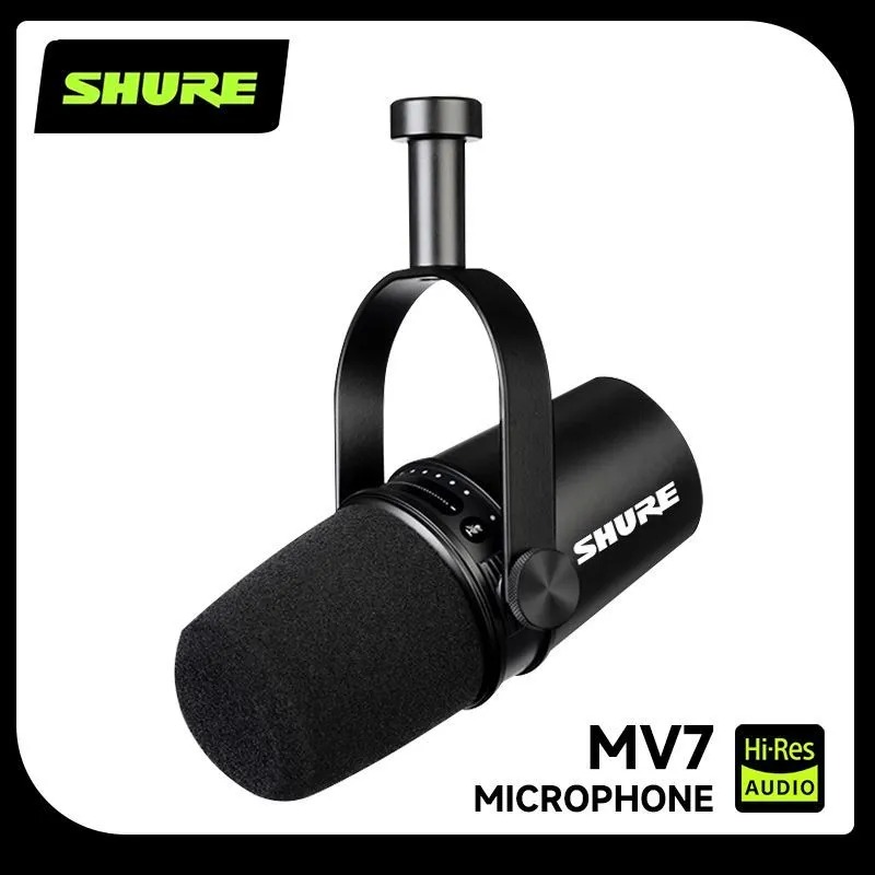 Shure MV7 Hybrid USB/XLR Dynam - Sound Card Usb review and price