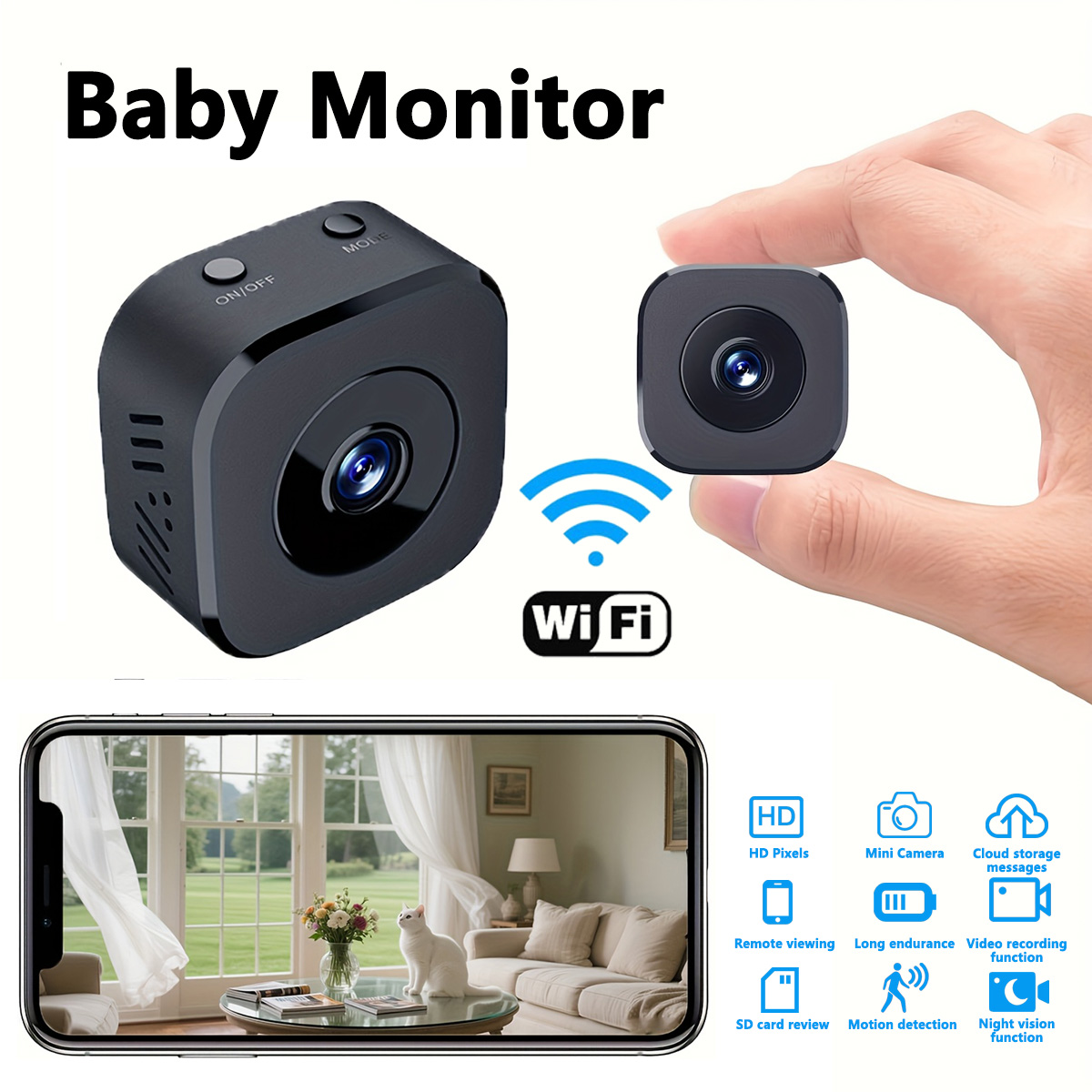 1080P HD Mini WiFi Camera Indo - Sound Card Usb review and price