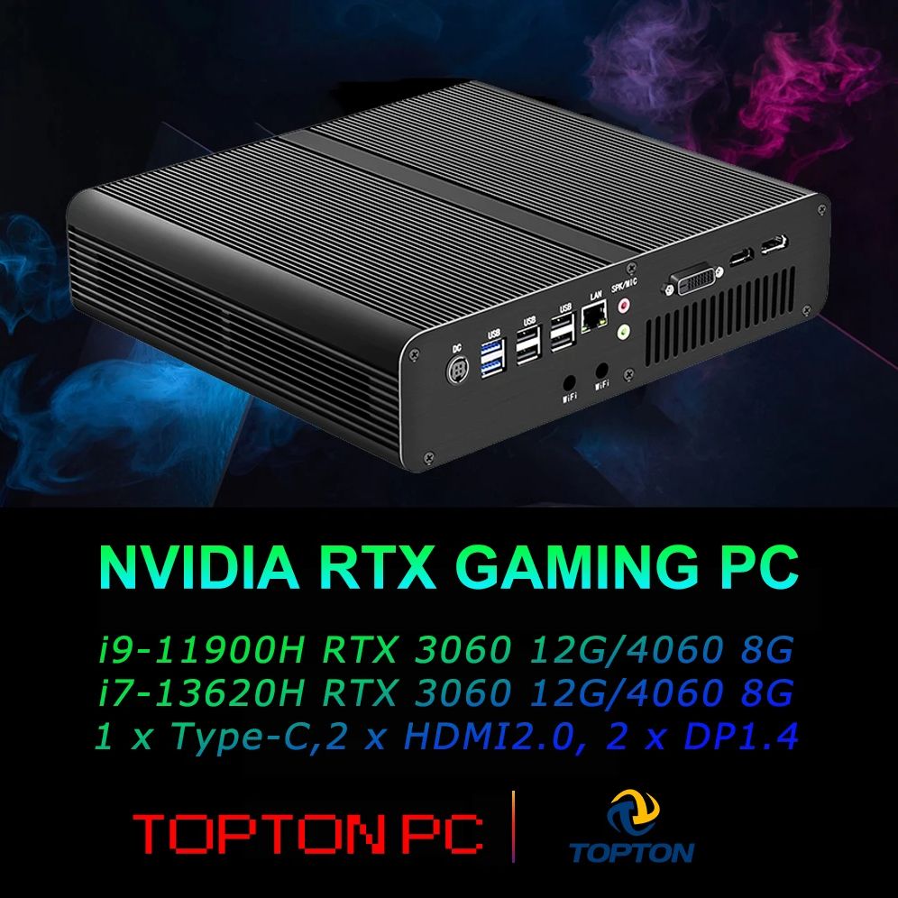 Topton V7 Gaming Mini PC Intel - Pc Gaming Nvidia 3060 review and price